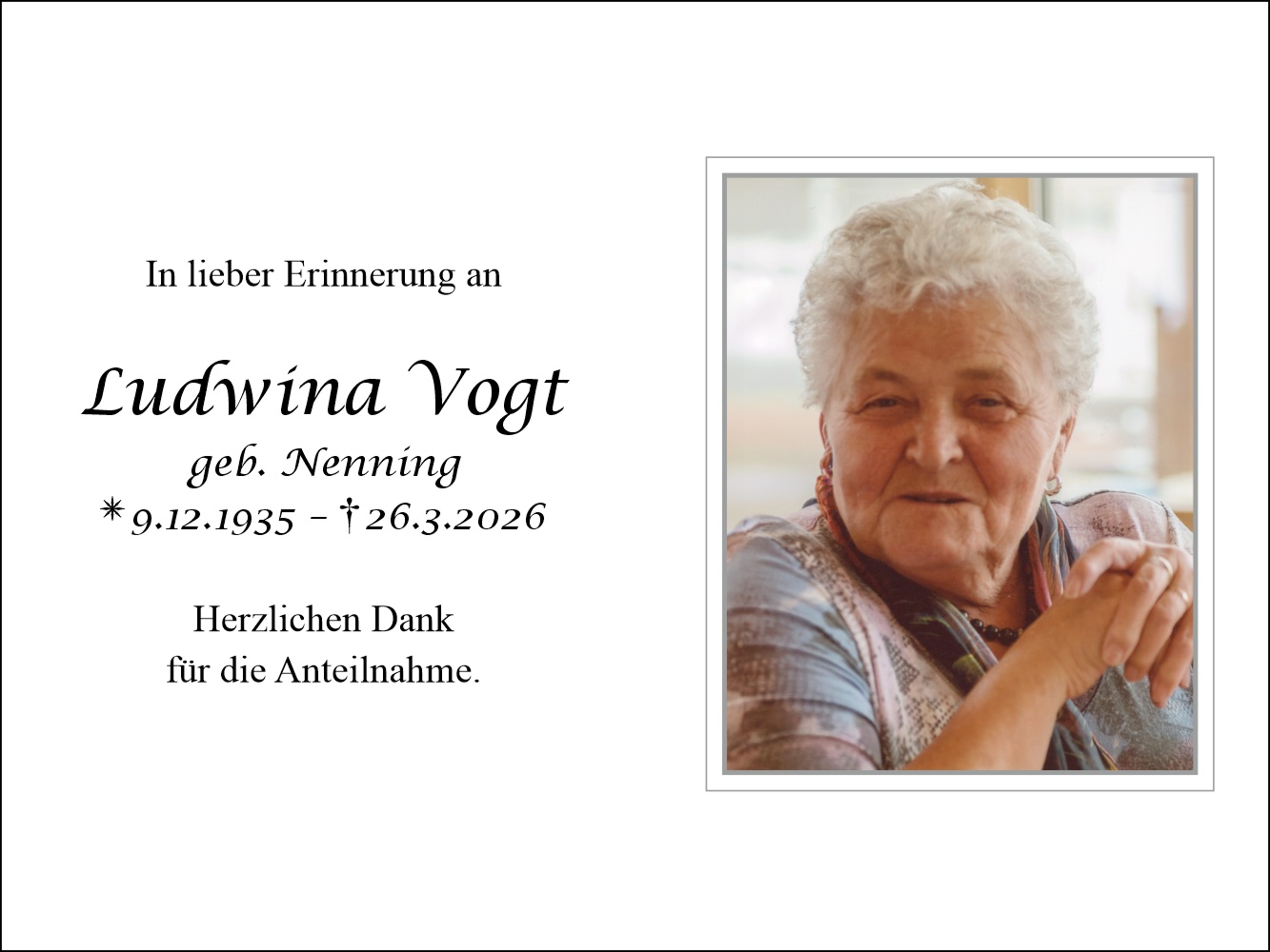 Ludwina Vogt